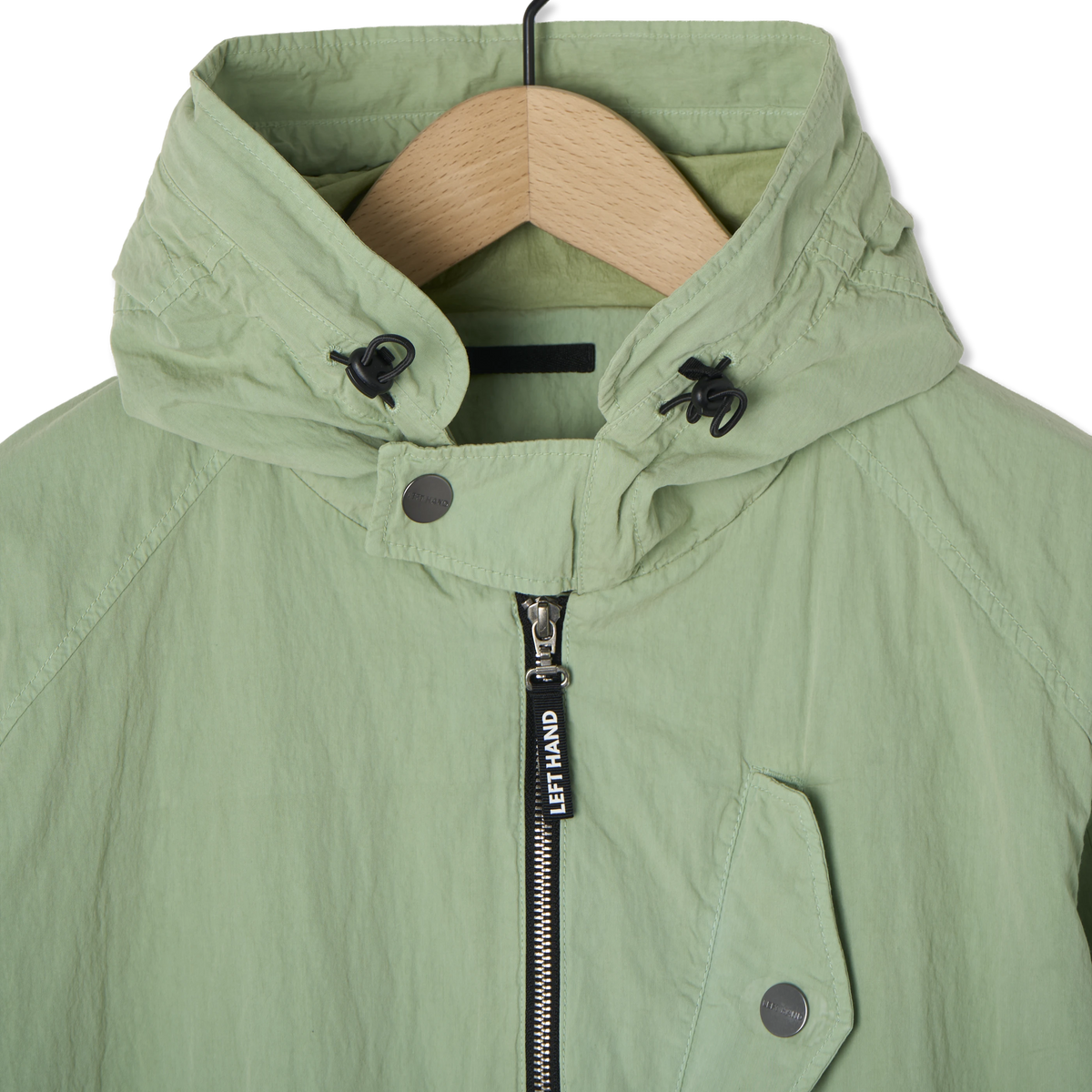Left Hand Elvo Anorak Light Green - Detail 1