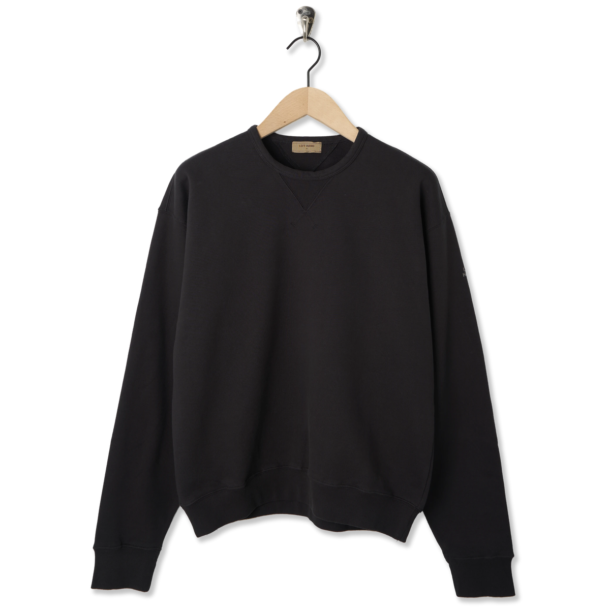 Left Hand Portofino Core Sweat Caviar - Front