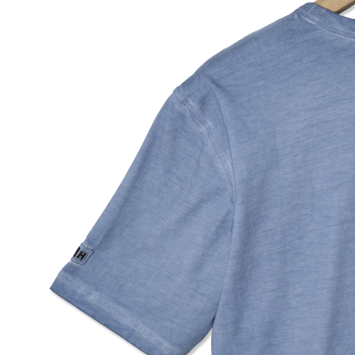 Left Hand Patch Tee Light Blue - Detail