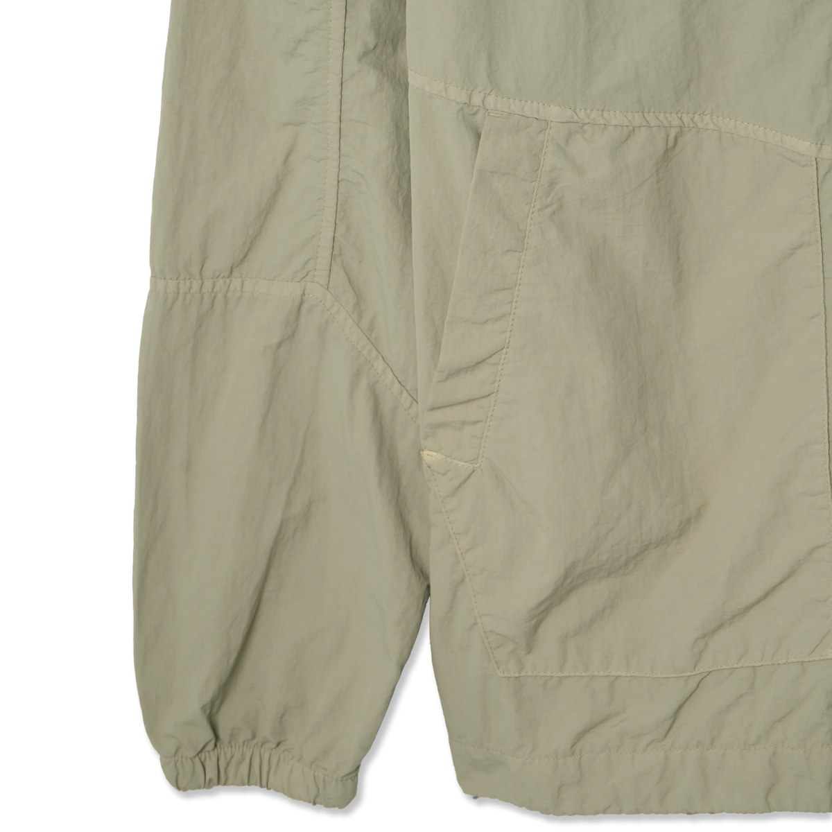 Left Hand Sesia Overshirt Stone - Detail