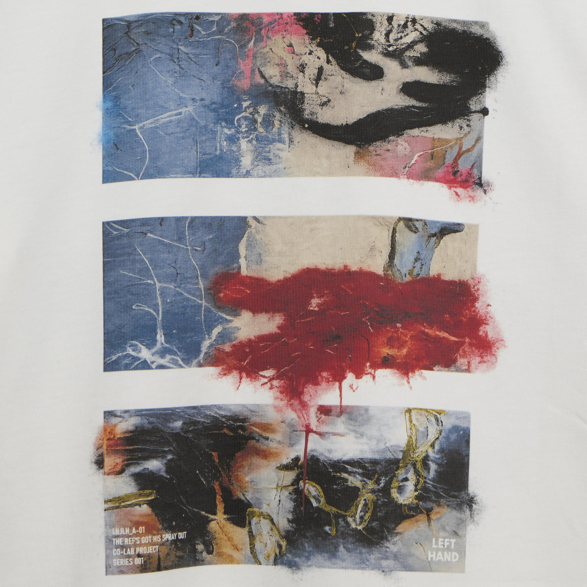 Left Hand x JLH  Fragment Layer T-Shirt White - Detail 5