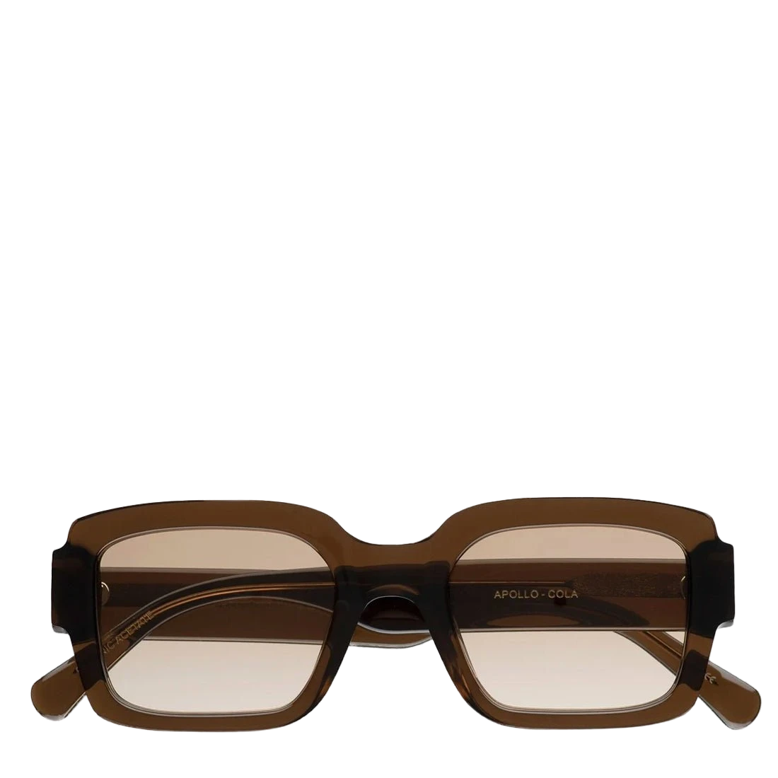 Monokel Eyewear Apollo Sunglasses Cola / Brown Gradient Lens - View 1