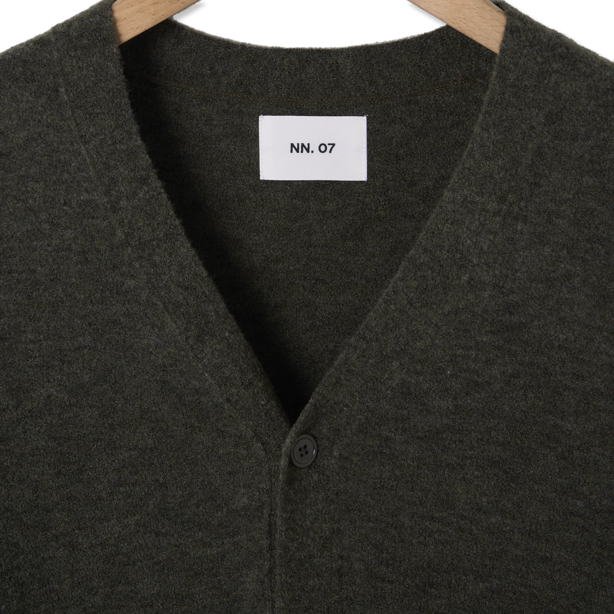 NN07 Gavin 60073 Cardigan Dark Army - Detail 2