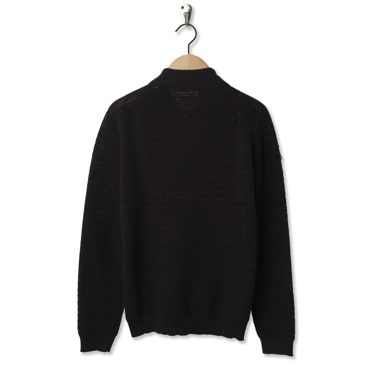 NN07 Gustav Sweater Deep Truffle - Back