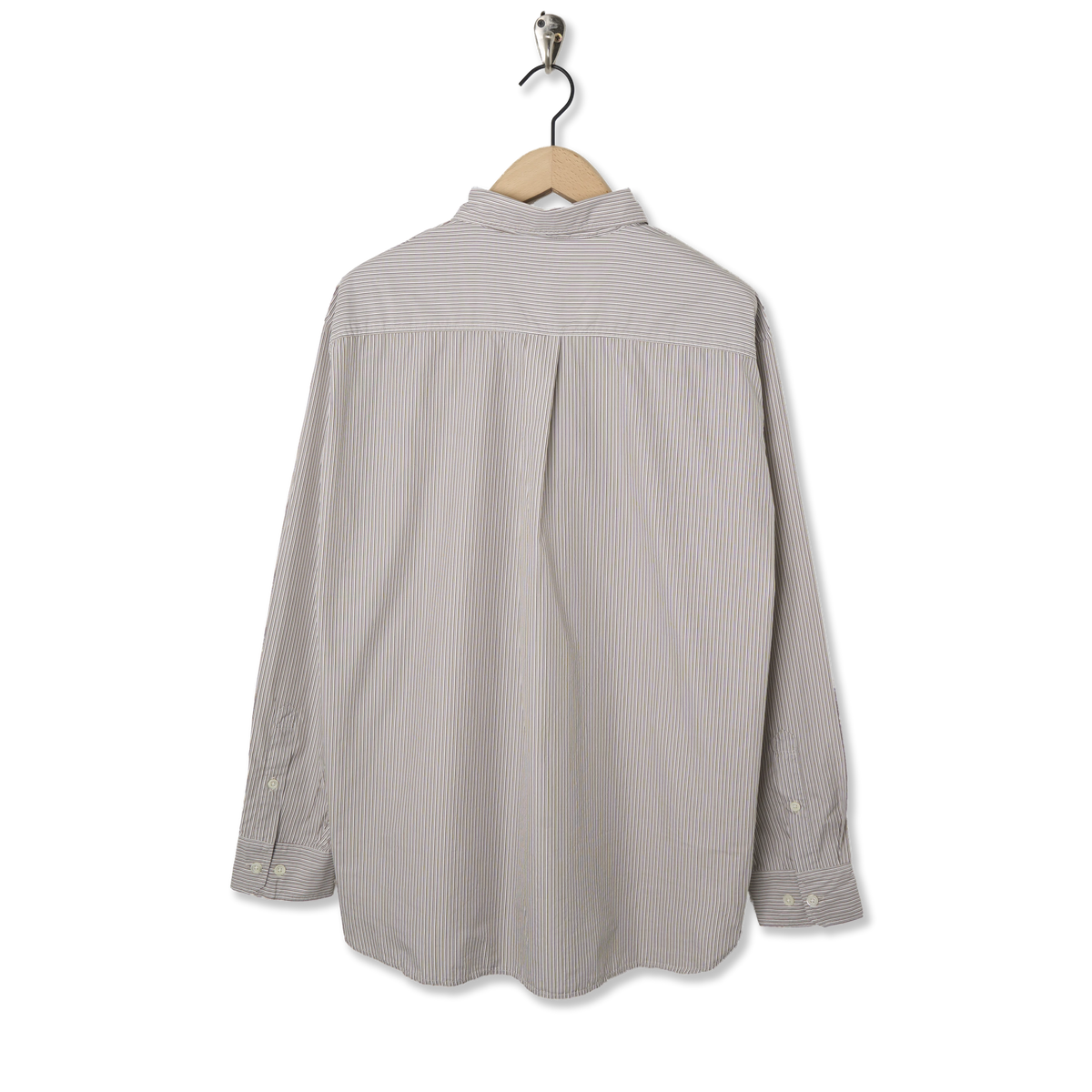Norse Projects Espevik Fine Oversize Shirt Walnut - Back