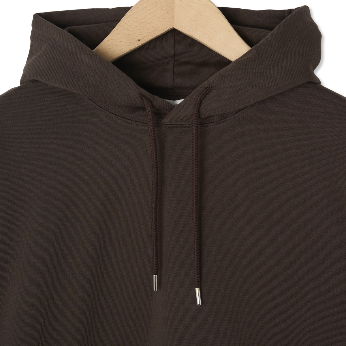 Norse Projects Norse Standard Hoodie Seal Brown - Detail 3