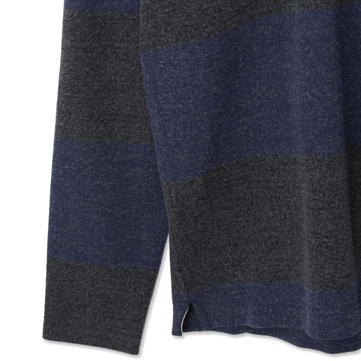 Norse Projects Ruben Brushed Jersey Rugby LS Polo Navy - Detail 2