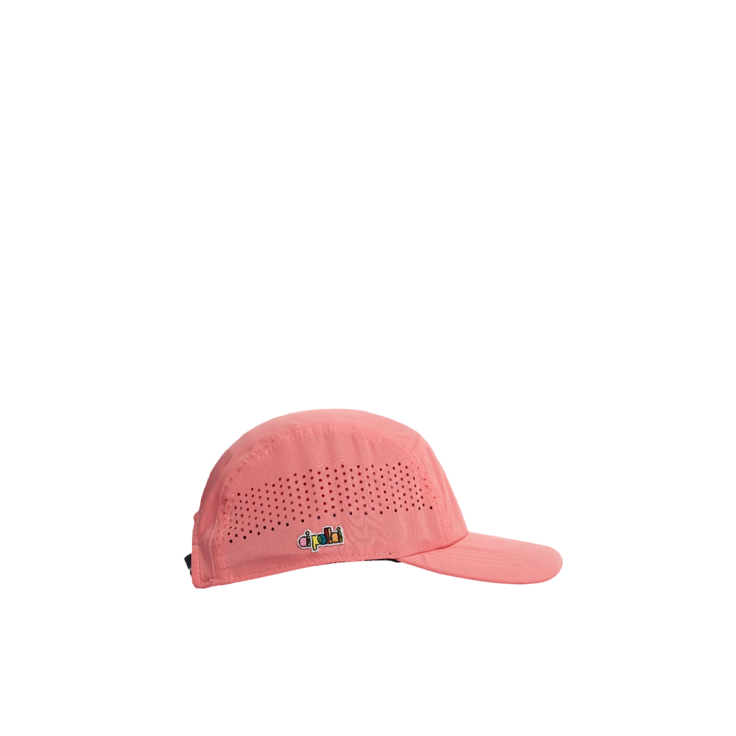 Oi Polloi Nylon Running Cap Peach - View 1