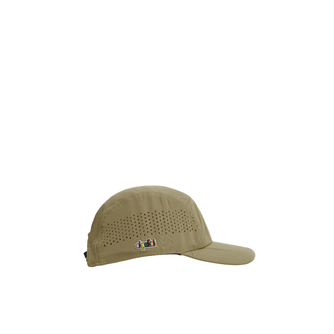 Oi Polloi Nylon Running Cap Olive - View 1