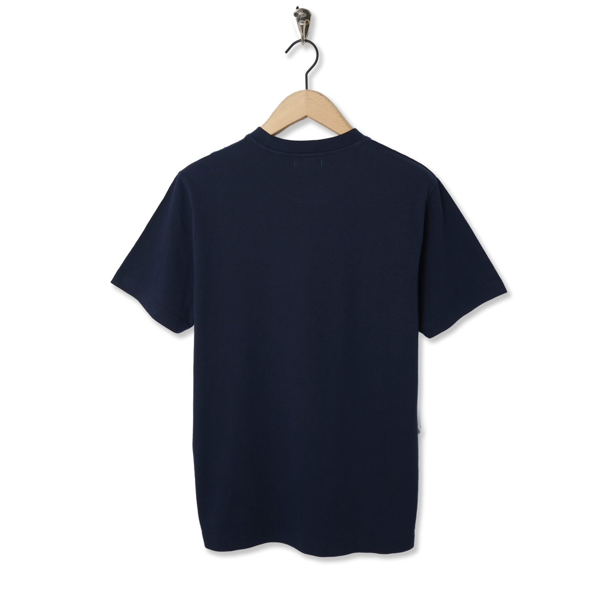 Oi Polloi 80s SS T-Shirt Navy - Back
