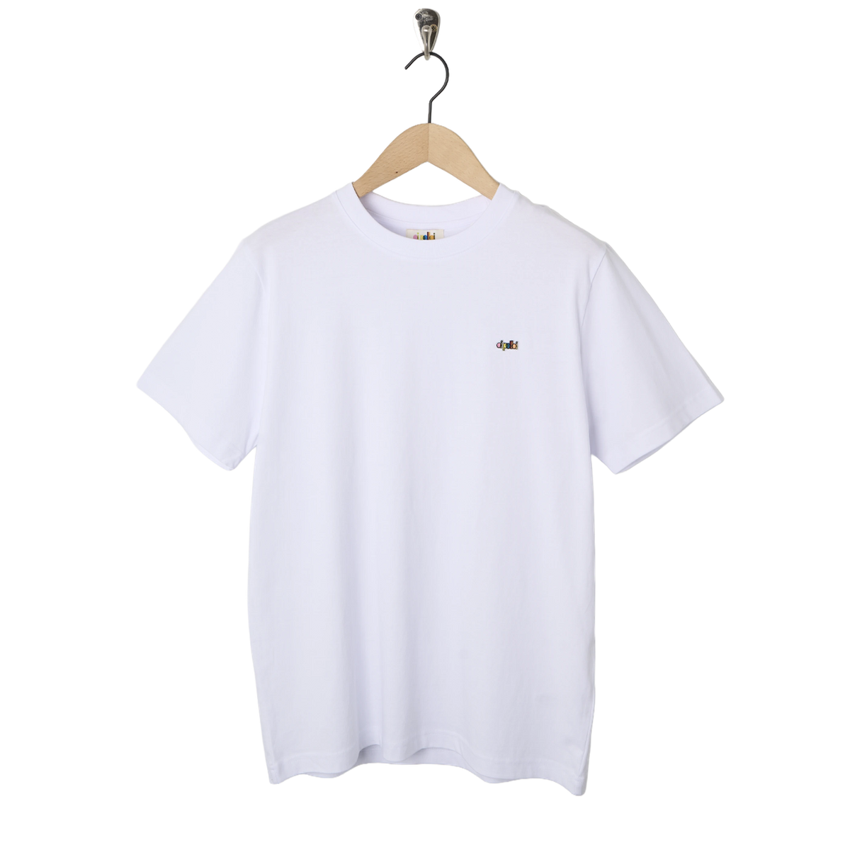 Oi Polloi 80s S/S T-Shirt White - Front