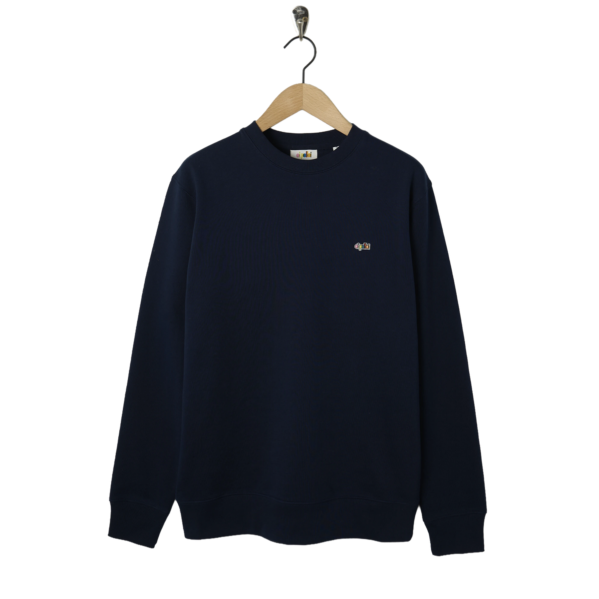 Oi Polloi 80s Sweat French Navy - Front