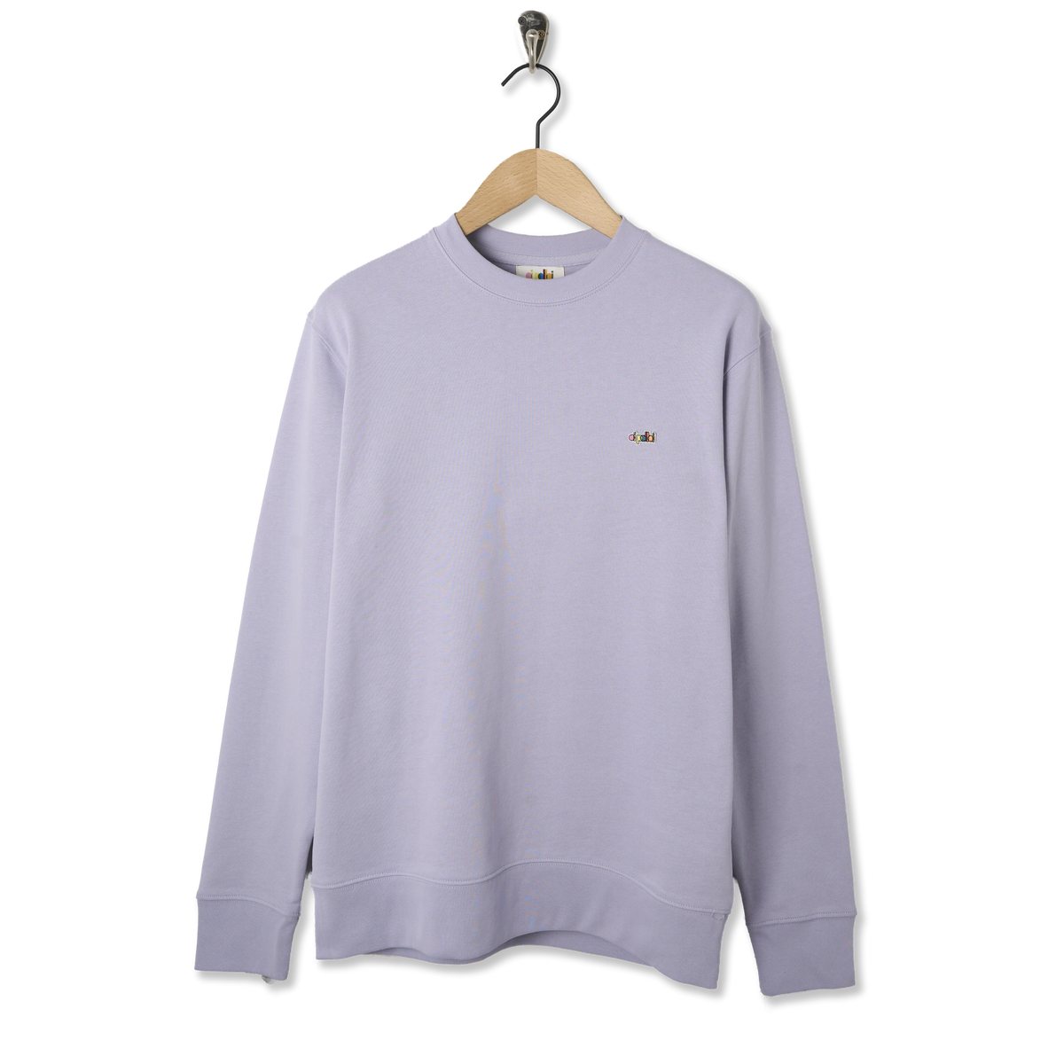 Oi Polloi 80s Sweat Lavender - Front