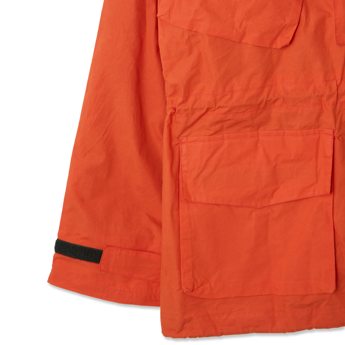 Oi Polloi British Antarctic Survey Parka Warning Orange - Detail 1
