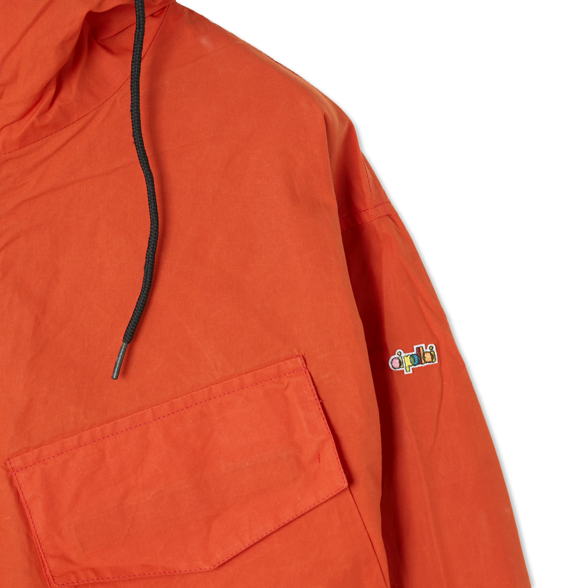 Oi Polloi British Antarctic Survey Parka Warning Orange - Detail 4