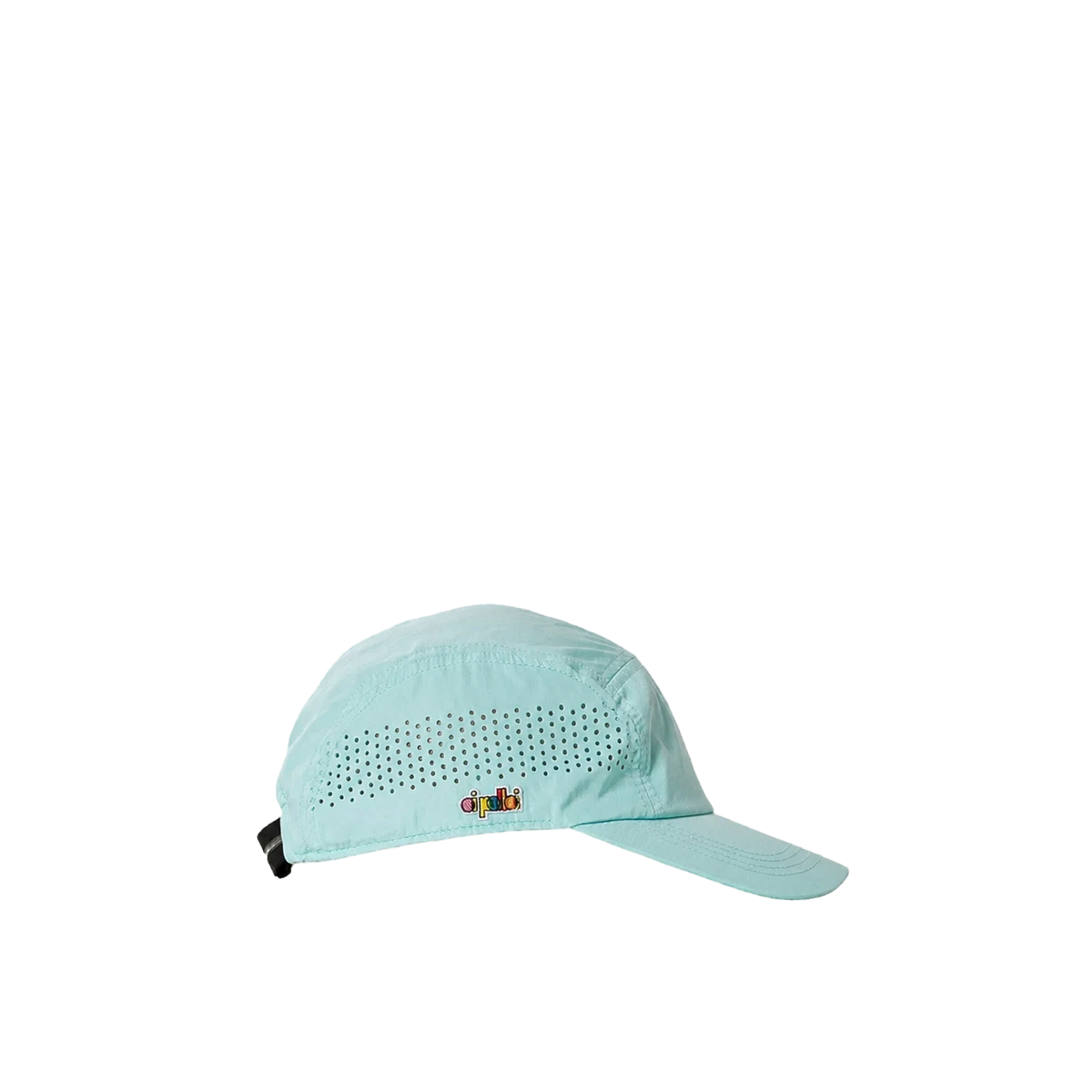 Oi Polloi Nylon Running Cap Aqua - View 1