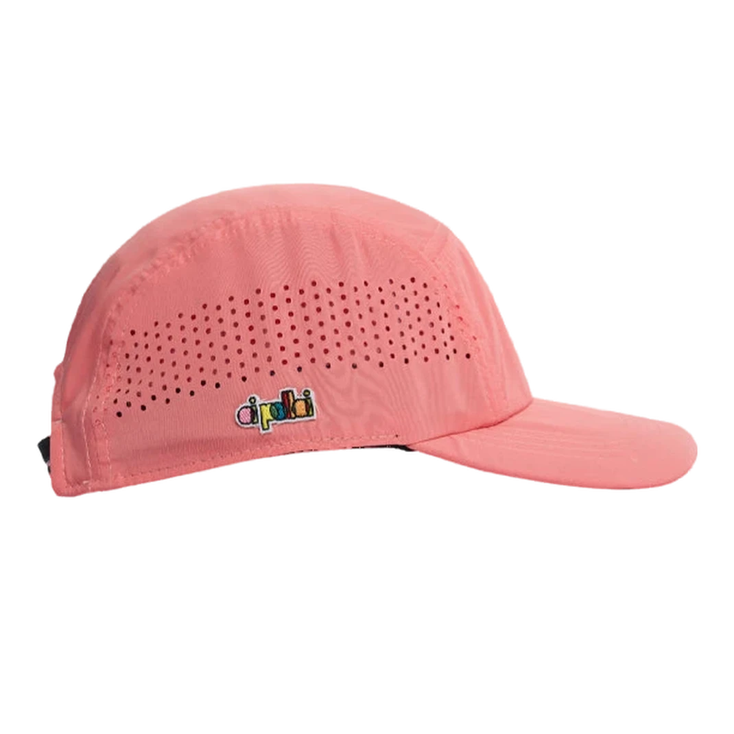Oi Polloi Nylon Running Cap Peach - View 1