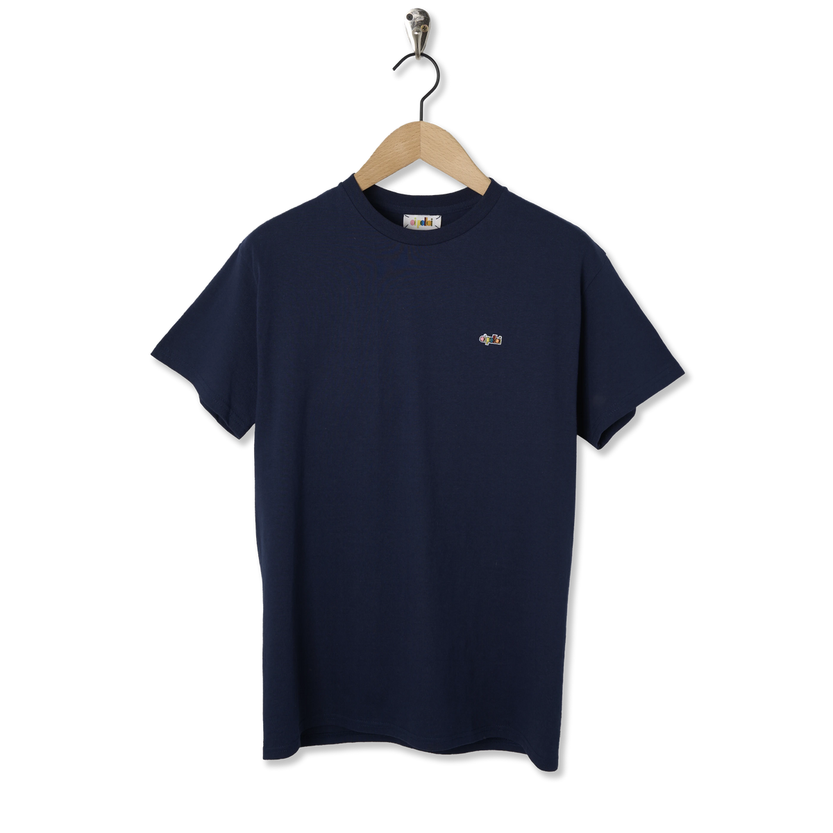 Oi Polloi Outer Space BMX S/S T-Shirt Navy - Front