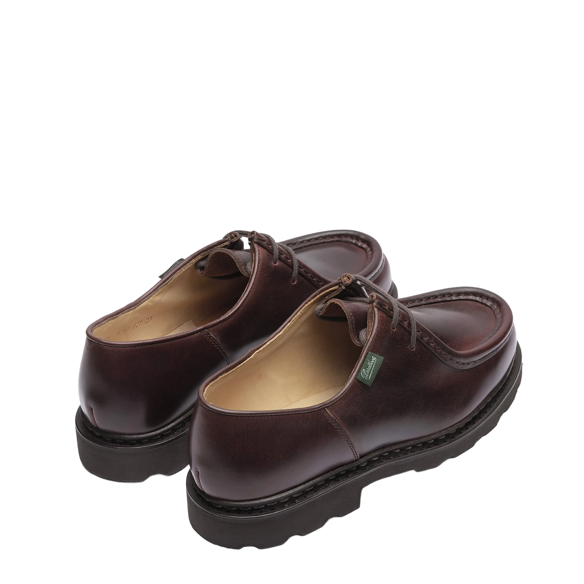 Paraboot Michael Shoe Marron / Lisse Ecorce - View 3