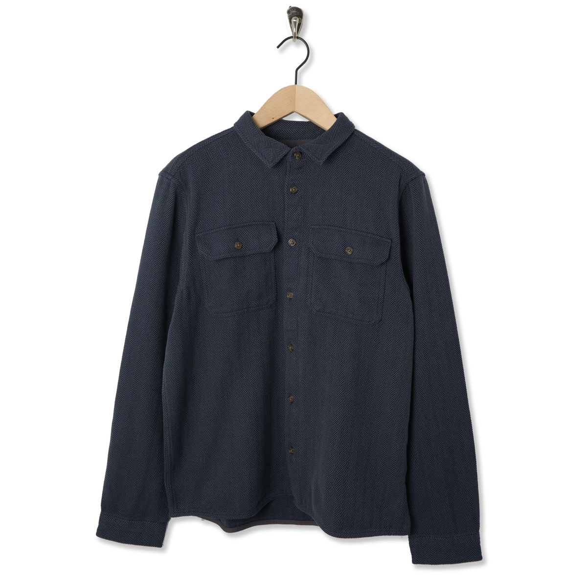 Patagonia Fjord Loft Shirt Mirror Weave / Summit Blue - Front