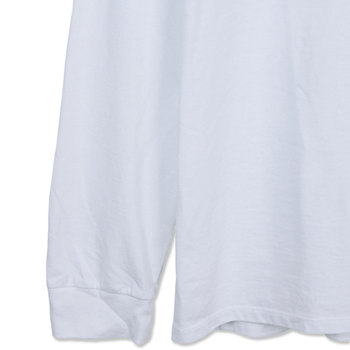 Patagonia L/S P-6 Logo Responsibili-Tee Fiber White - Detail 4