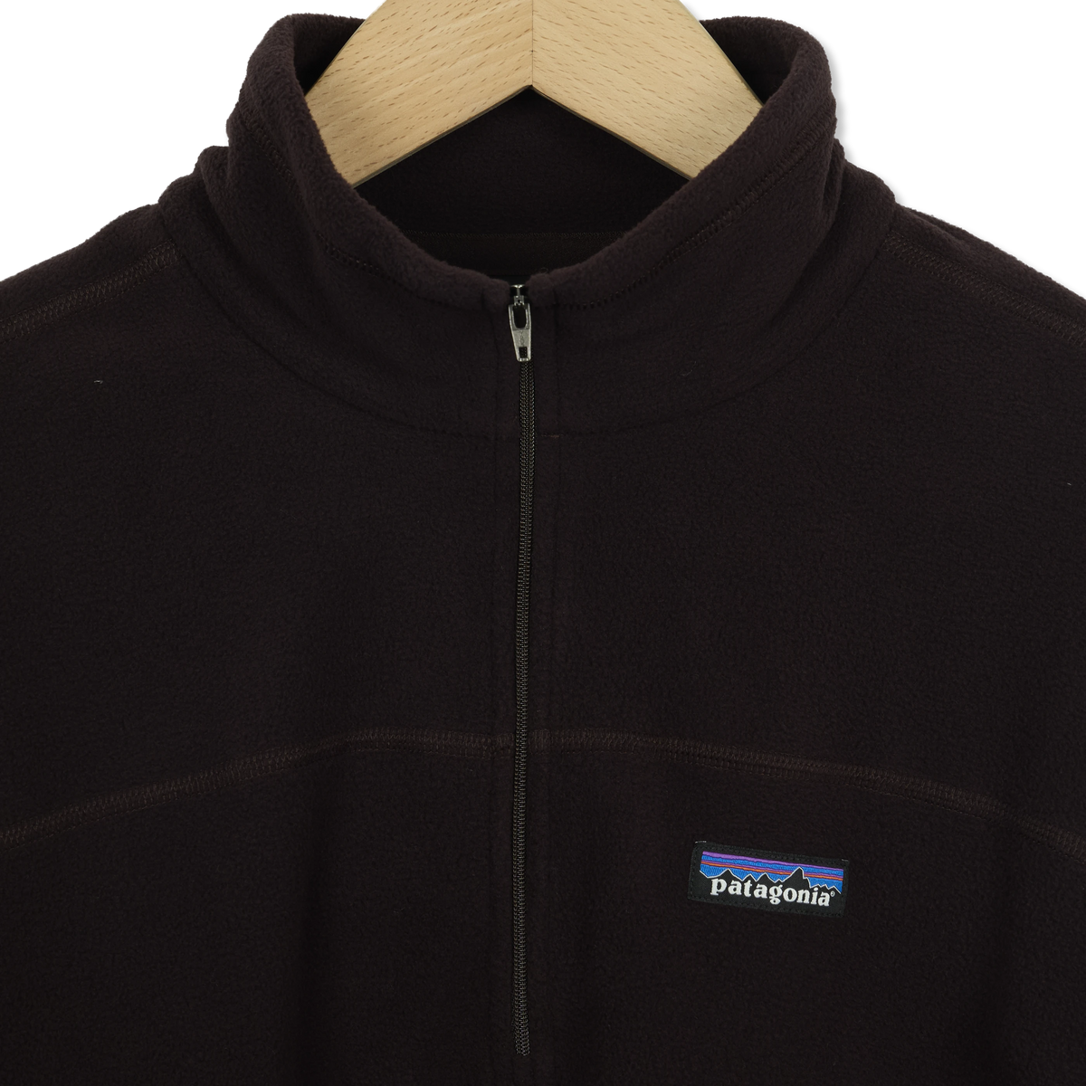 Patagonia Micro D Fleece Pullover Den Brown - Detail 2