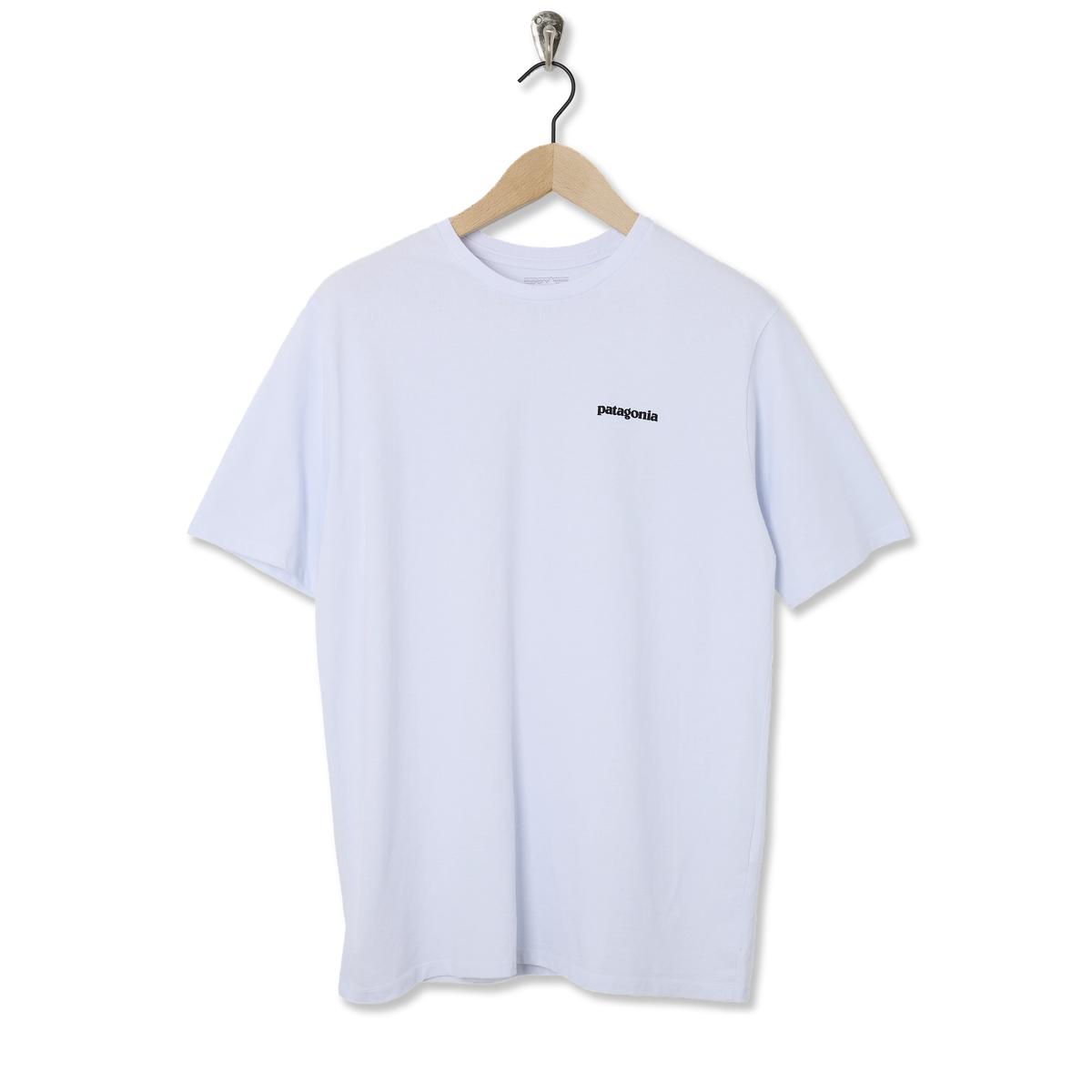 Patagonia P-6 Logo Responsibili Tee White - Front