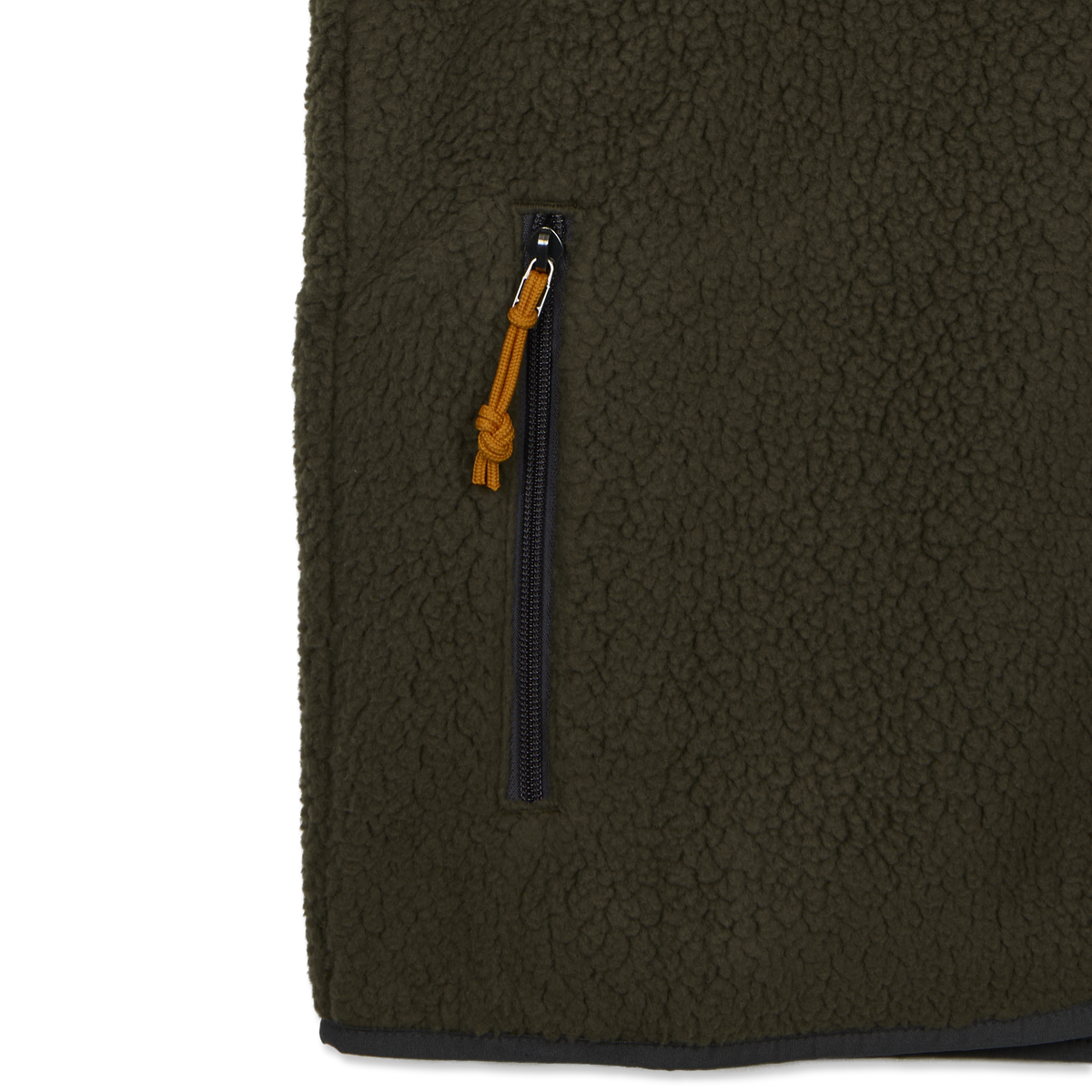 Patagonia Retro Pile Fleece Vest Basin Green - Detail 3