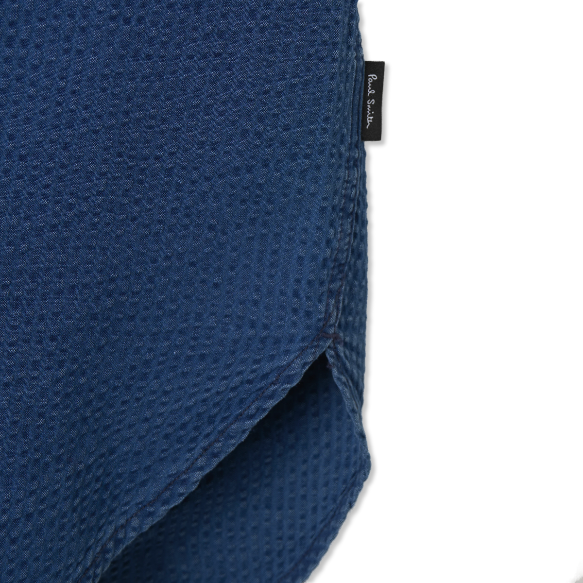 Paul Smith Mens SS Relaxed Fit Shirt Blue - Detail 4