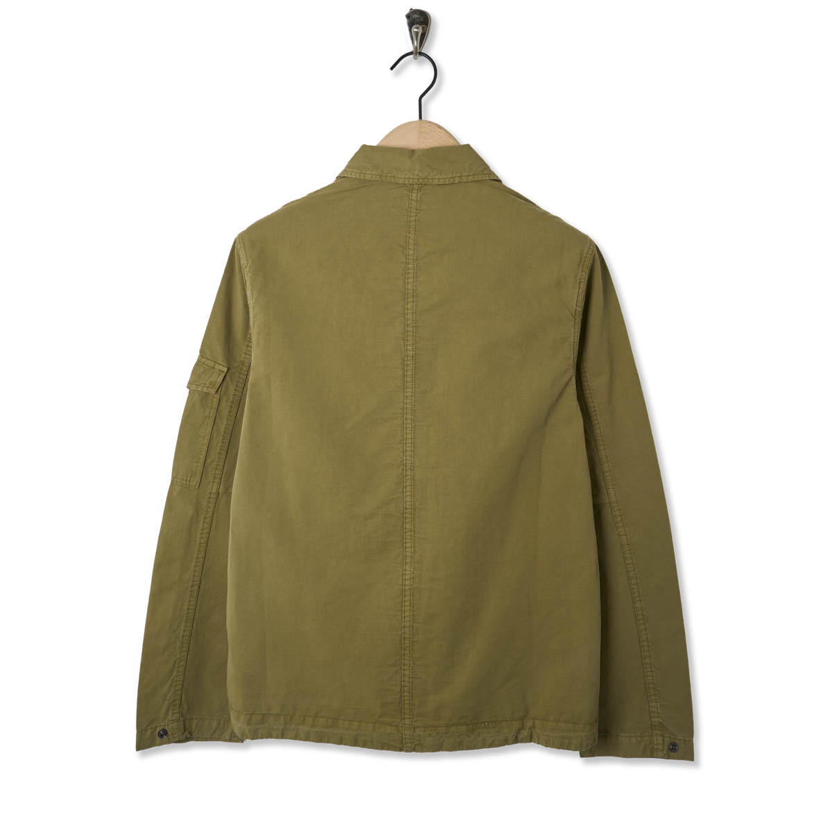 Paul Smith Mens Shirt Jacket Green - Back