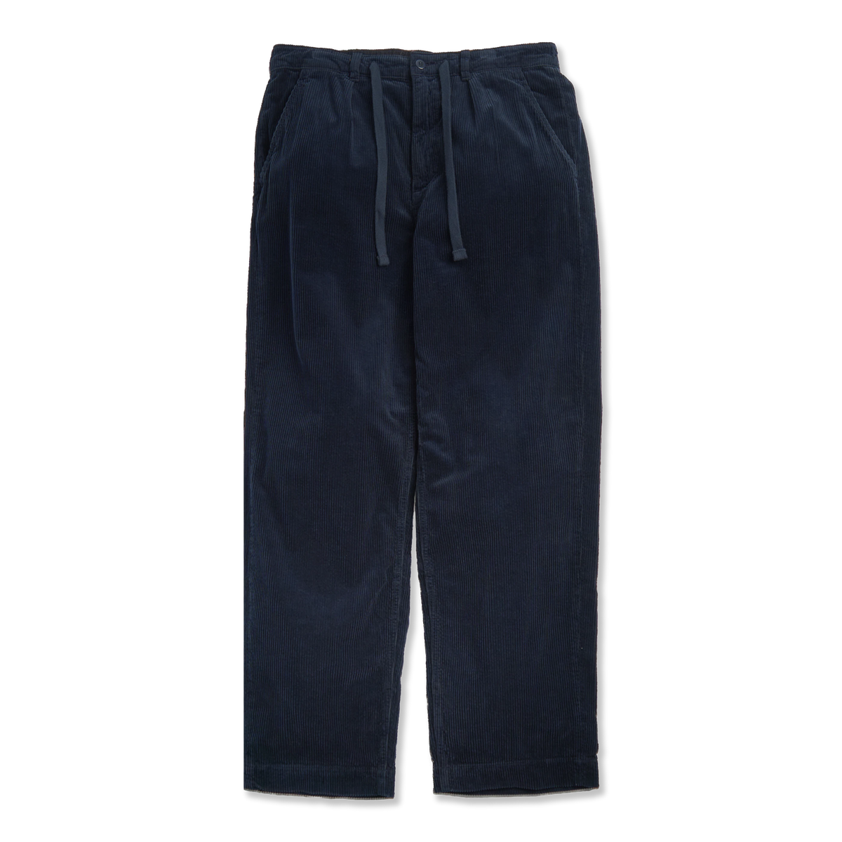 Polo Ralph Lauren Classic Fit Pleated Corduroy Pant Hunter Navy - Front