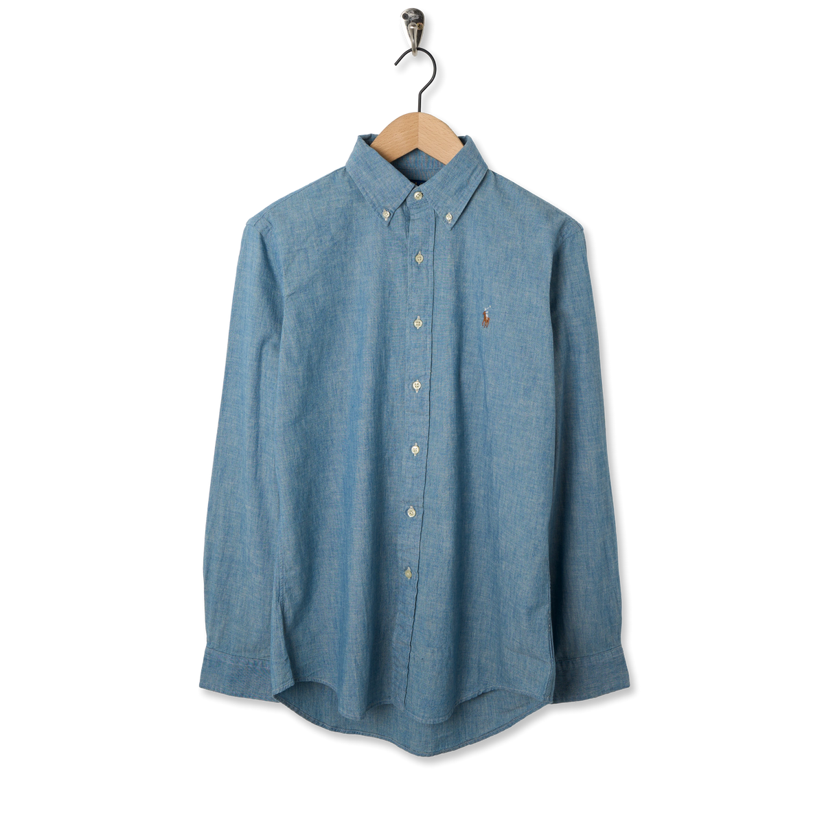 Polo Ralph Lauren Custom Fit Chambray Shirt - Front