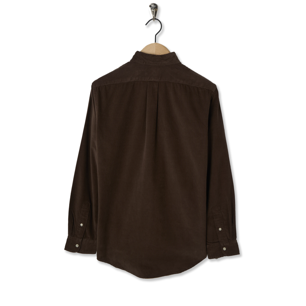 Polo Ralph Lauren Custom Fit Corduroy Shirt Nutmeg Brown - Back