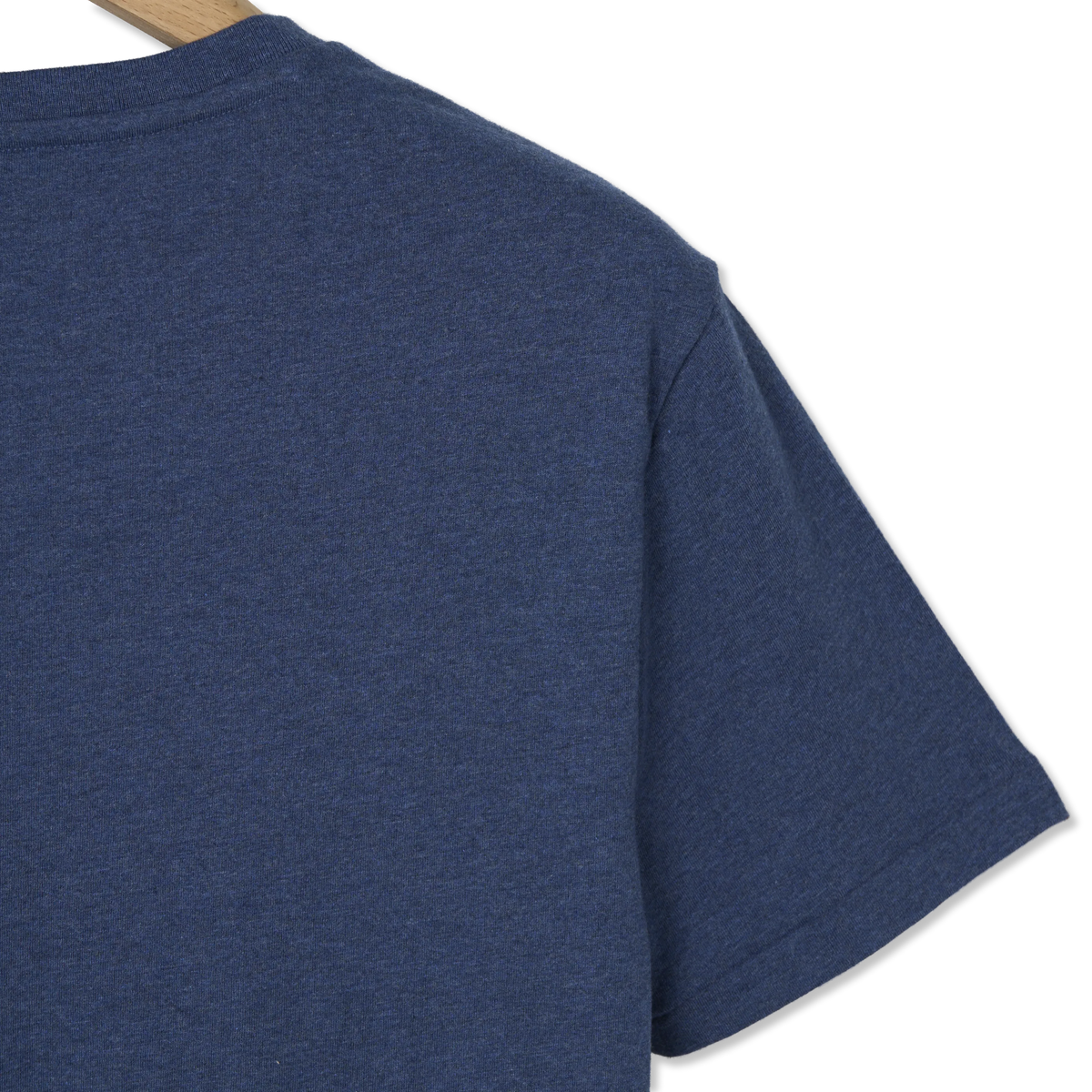 Polo Ralph Lauren Custom Slim Fit Jersey Crewneck T-Shirt Derby Blue Heather " C7988 - Detail 4