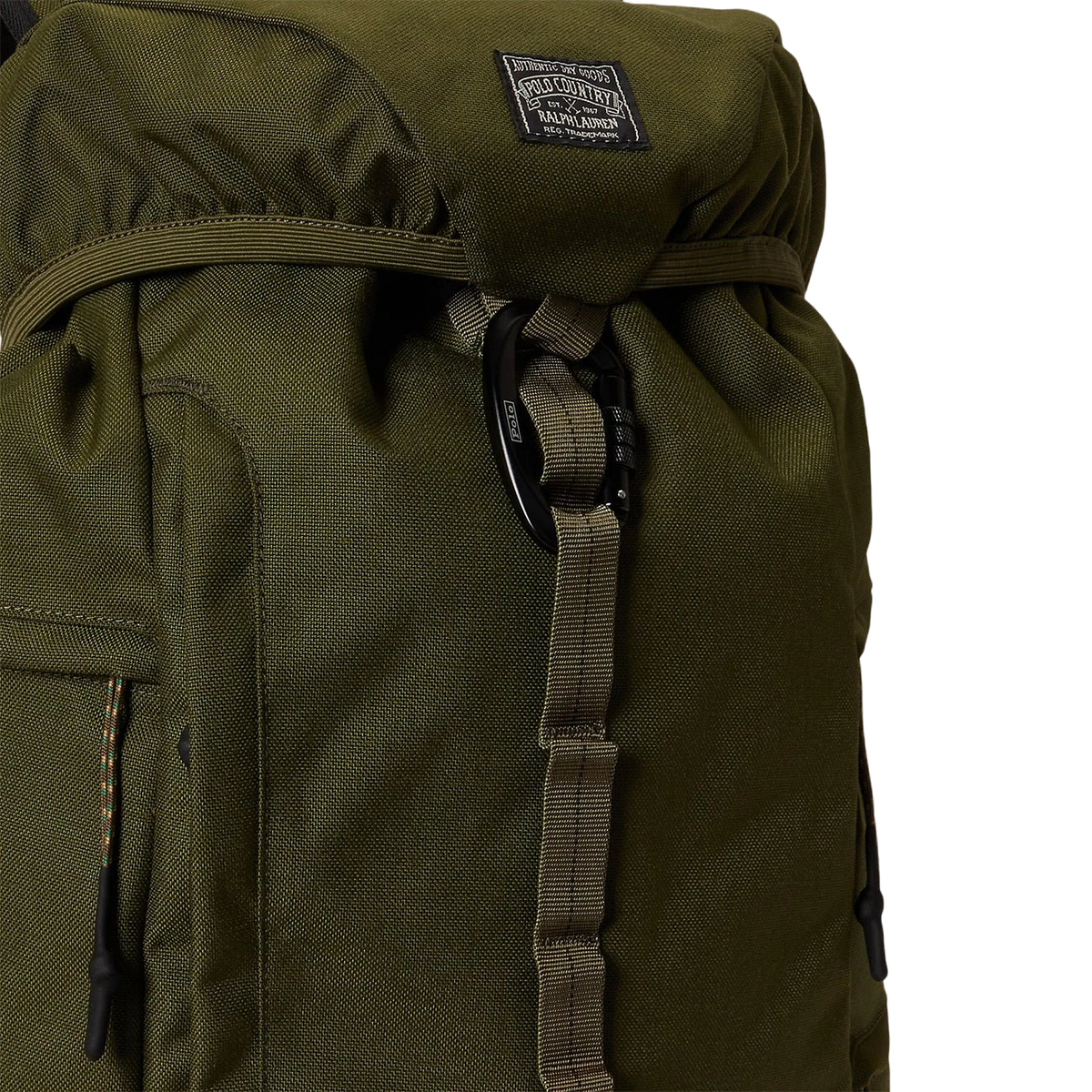 Polo Ralph Lauren Nylon Oxford Outdoor Backpack Olive - View 5