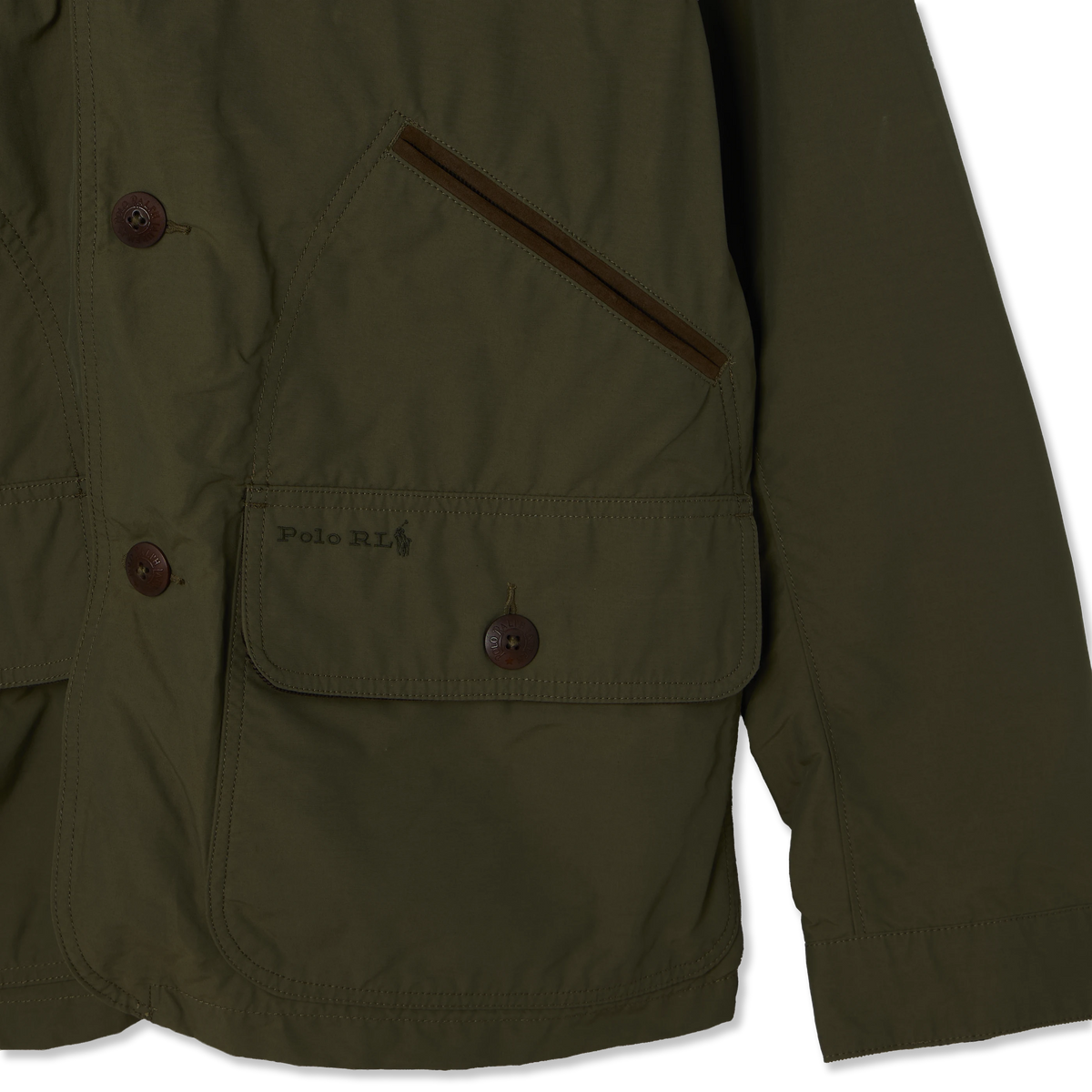 Polo Ralph Lauren The Clarkfield Utility Jacket Canopy Olive - Detail 4