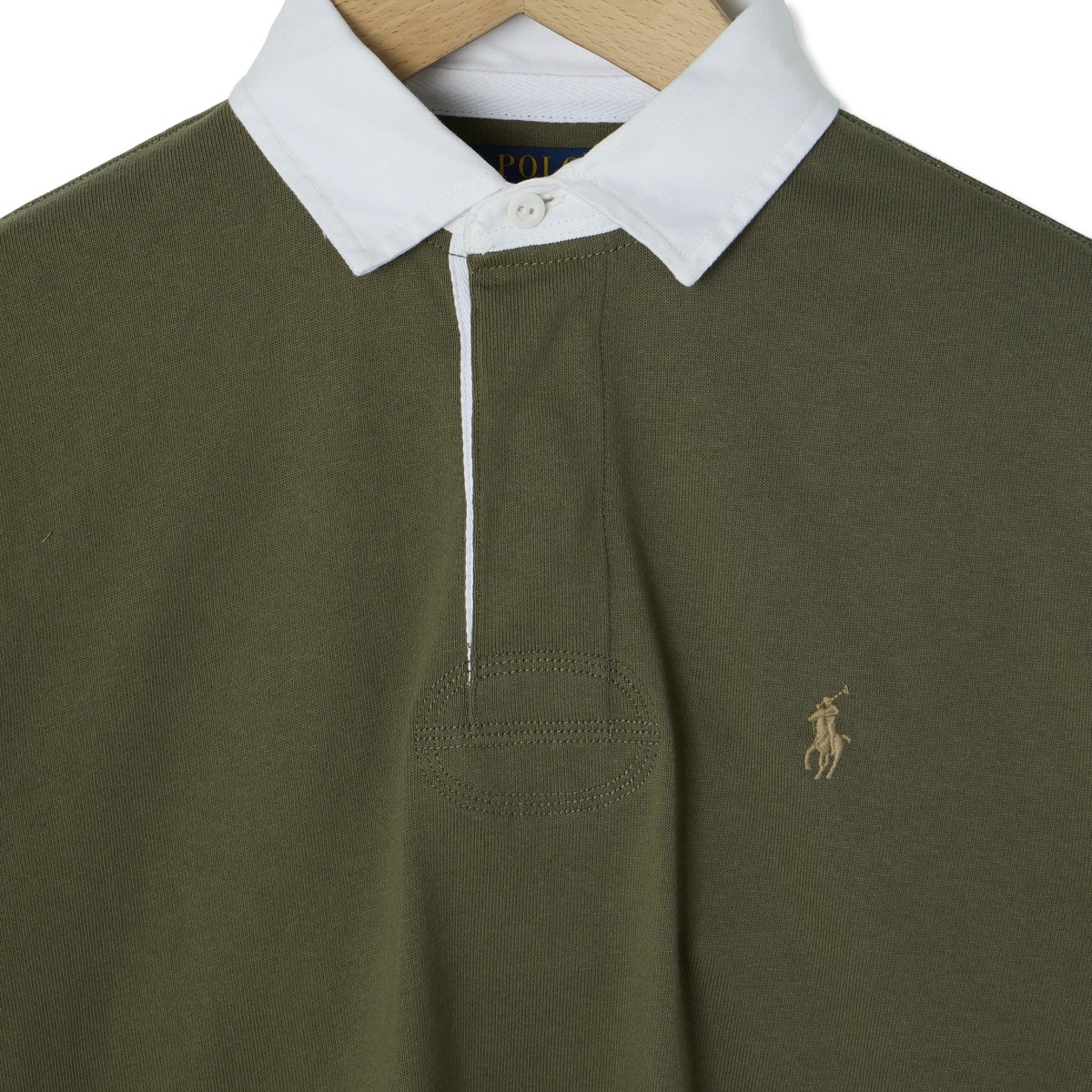 Polo Ralph Lauren The Iconic Rugby Shirt Cruise Olive - Detail 4