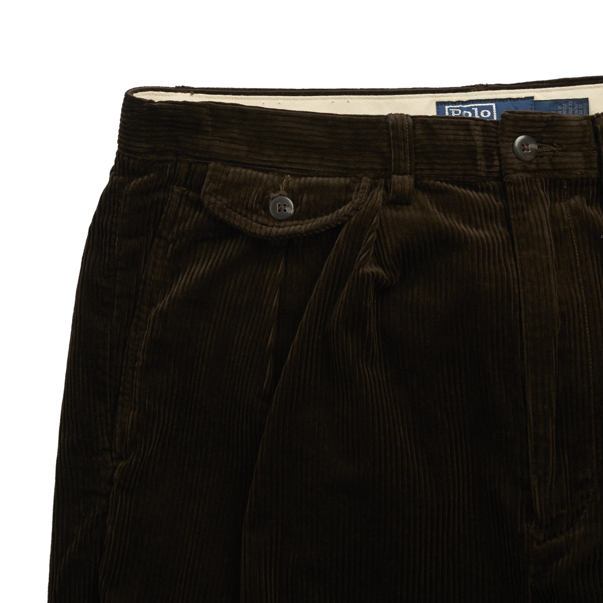 Polo Ralph Lauren Whitman Relaxed Fit Corduroy Trousers Dark Beech - Detail 3