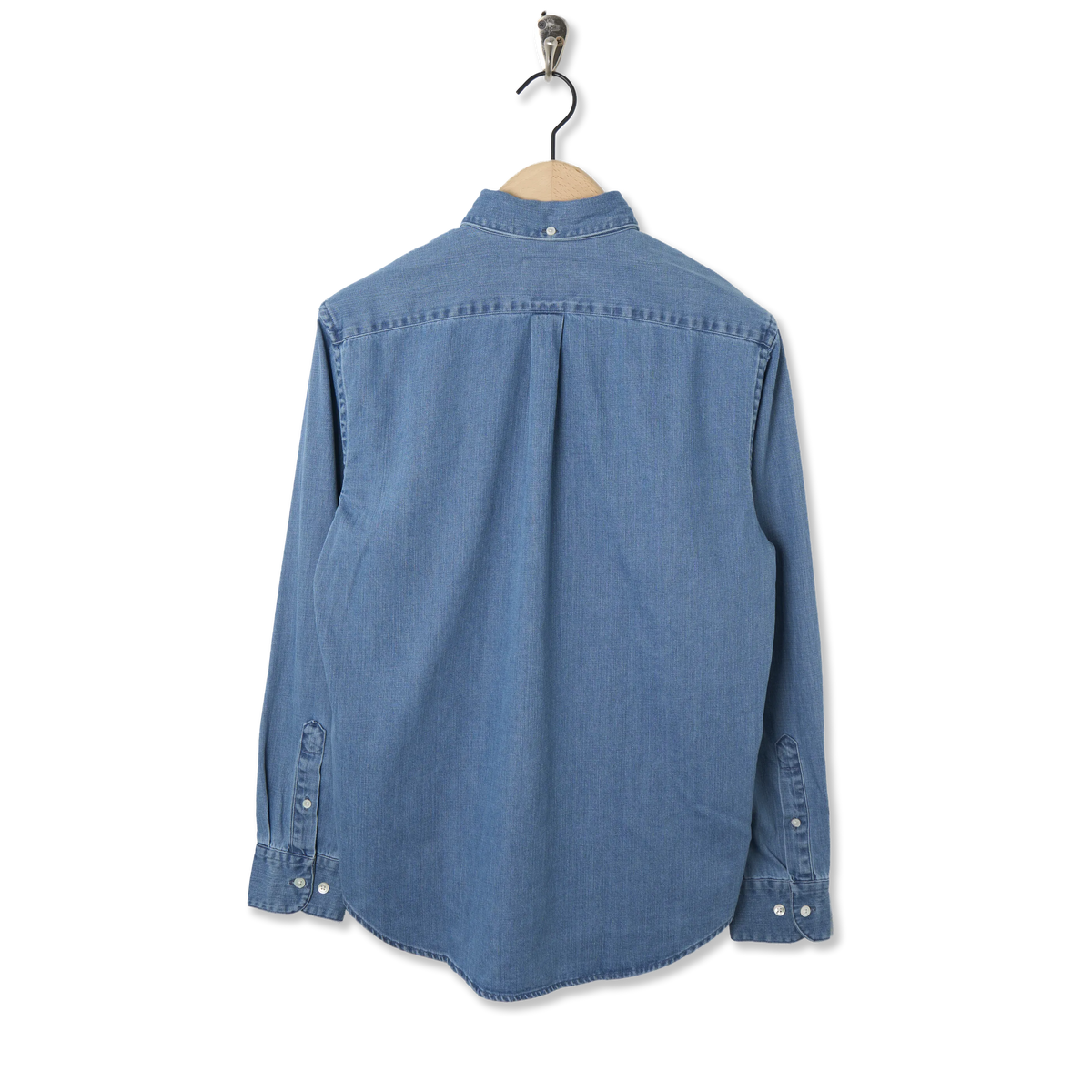 Portuguese Flannel Denim Shirt - Back