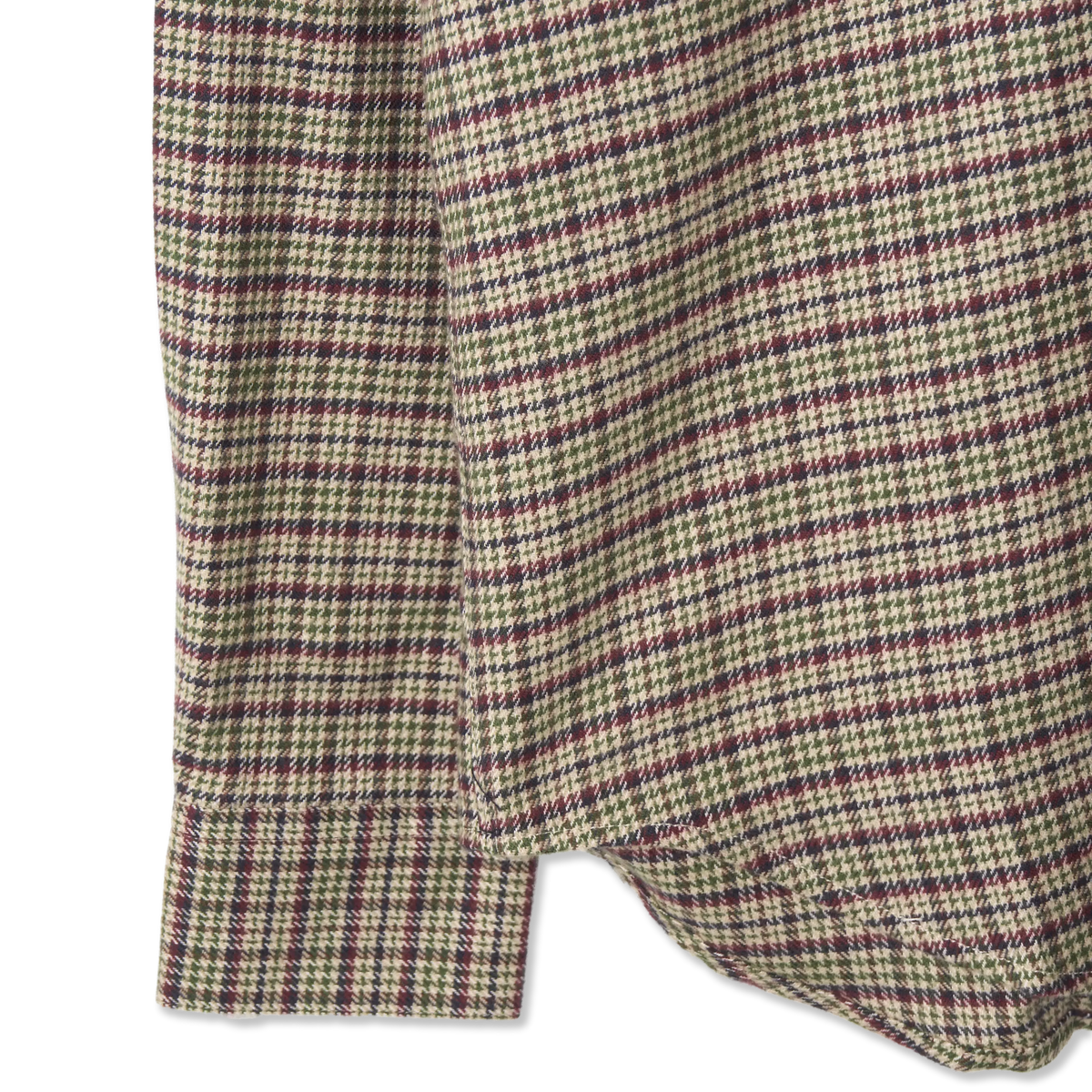 Portuguese Flannel Feno Shirt Brown / Beige - Detail 2