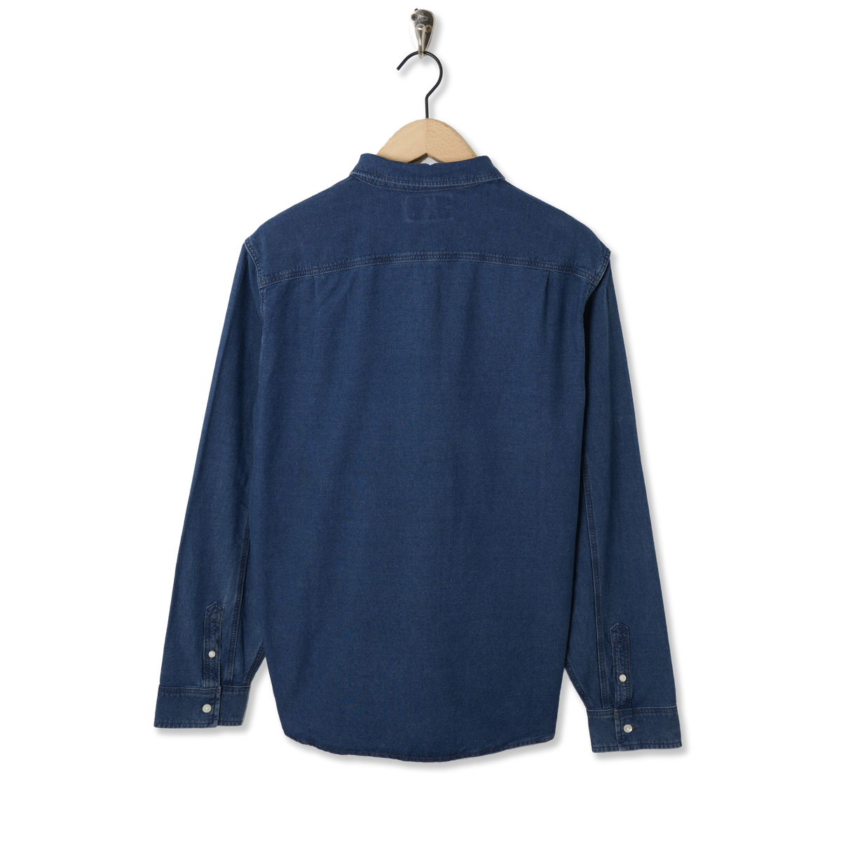RRL By Ralph Lauren Oxford Workshirt Shirt Indigo - Back