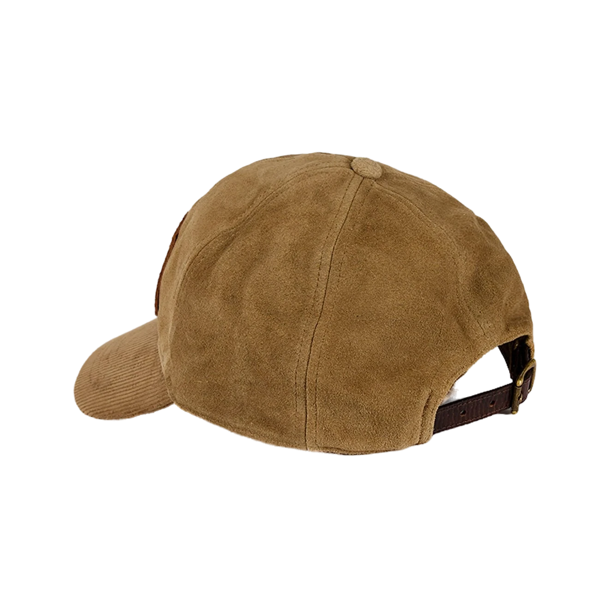 RRL By Ralph Lauren Roughout Suede Trucker Cap Tan - View 2