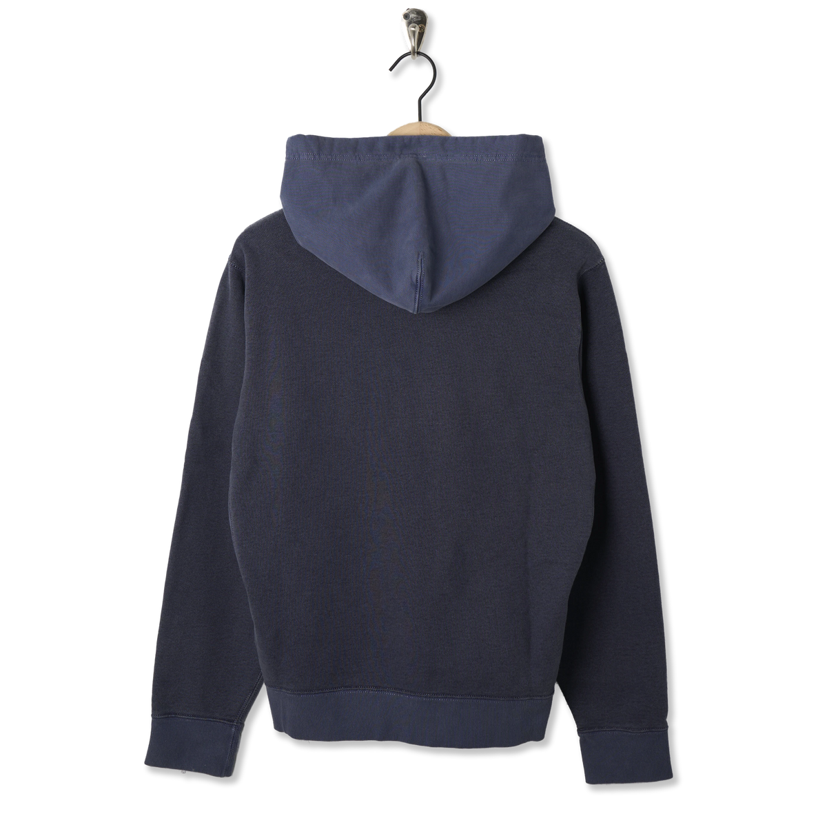 RRL by Ralph Lauren Garment-Dyed French Terry Hoodie Navy Multi - Back