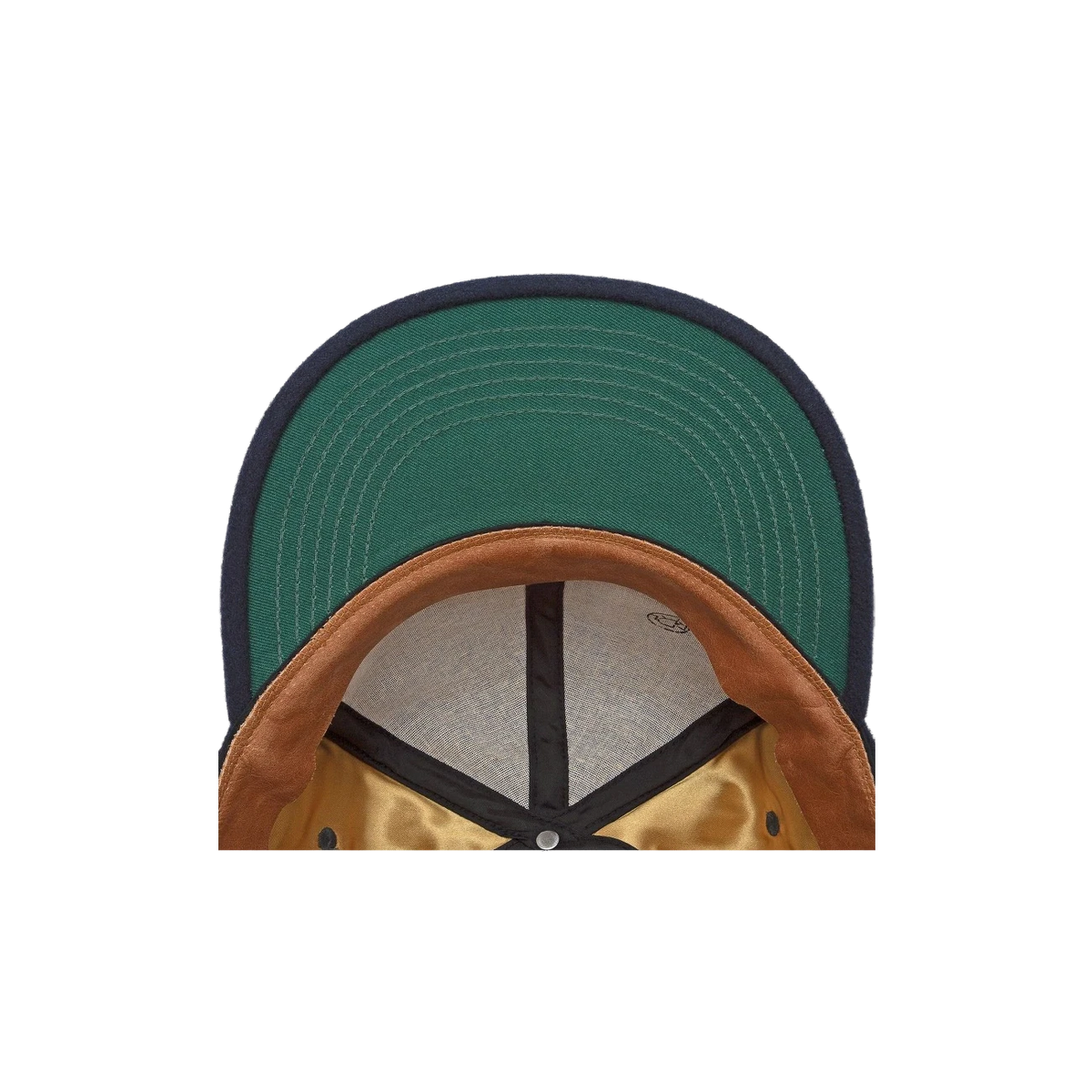 RRL by Ralph Lauren Logo-Patch Felt Ball Cap Navy/Grey - View 2