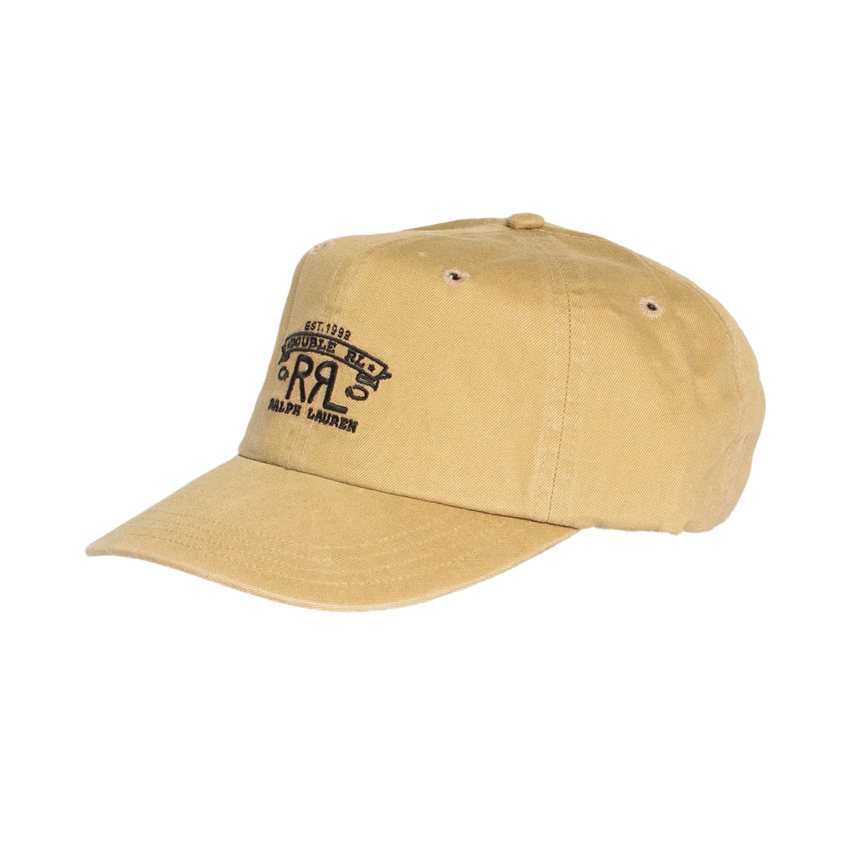 RRL by Ralph Lauren RRL Ranch Logo Twill Ball Cap Khaki - View 1