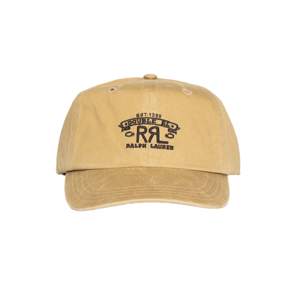 RRL by Ralph Lauren RRL Ranch Logo Twill Ball Cap Khaki - View 2