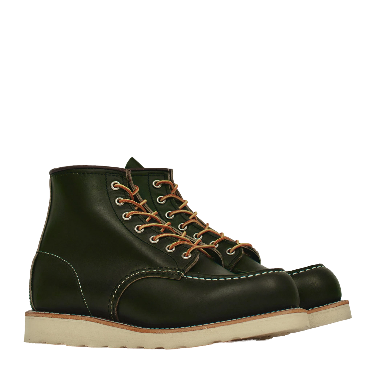Red Wing 6' Kangatan Portage Moc Toe Boot Green - View 2