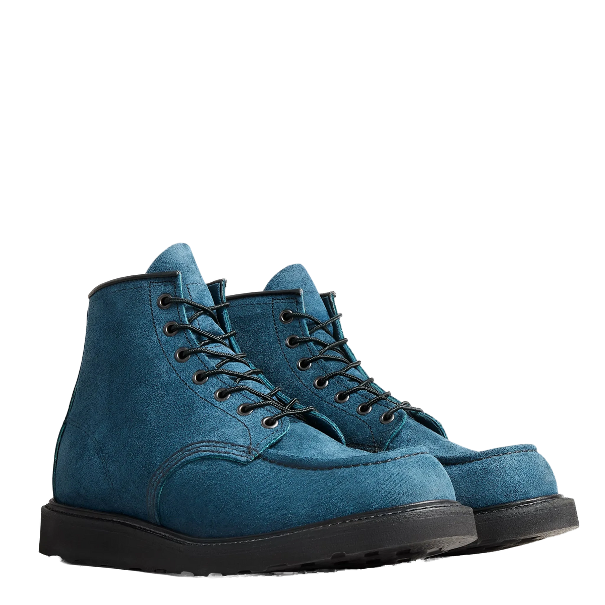 Red Wing Classic Moc Toe Boot Tidal Muleskinner Leather - View 2