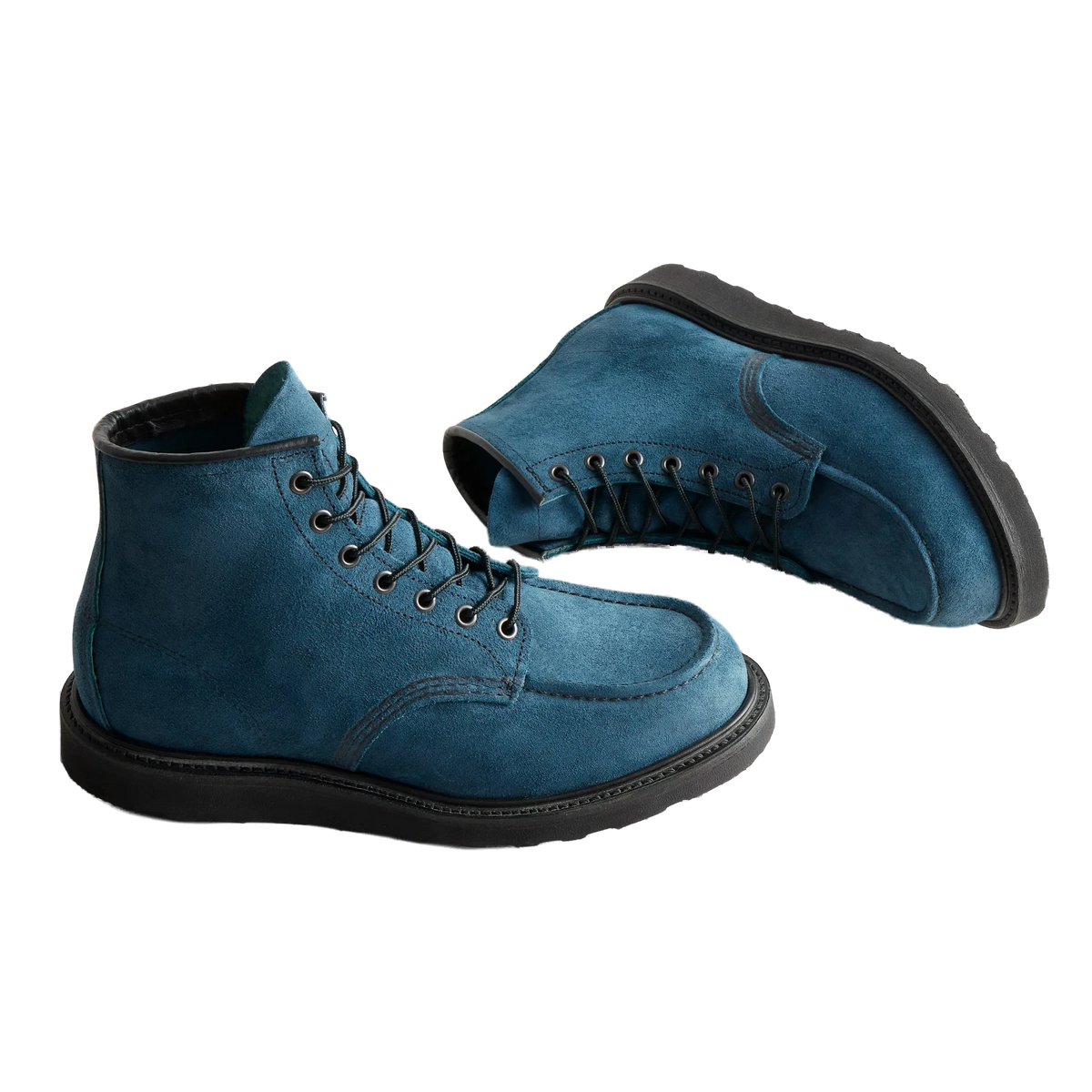 Red Wing Classic Moc Toe Boot Tidal Muleskinner Leather - View 5