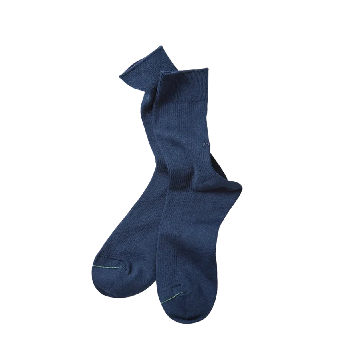 RoToTo Washi Dress Socks Navy - View 1